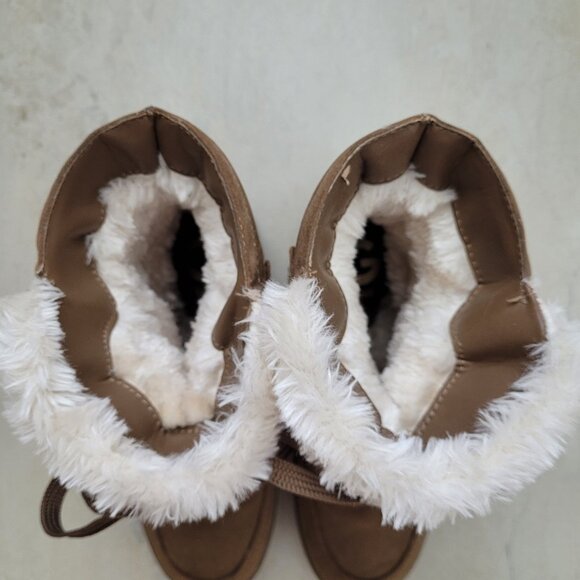 G by GUESS Women's Brown Sueded Lace-Up Boots Size 7.5 - Picture 5 of 14